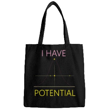 Discover Future Physicist Science Nerd I Have Potential Bags