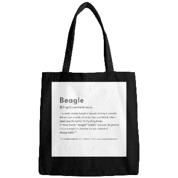 Discover Beagle Definition PTBB Poster Bags