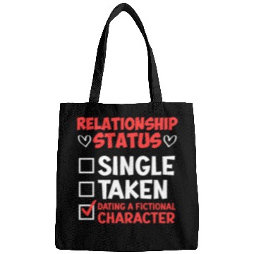 Discover Relationship status dating fictional character Bags