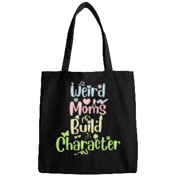 Discover Groovy Weird Moms build character Bags