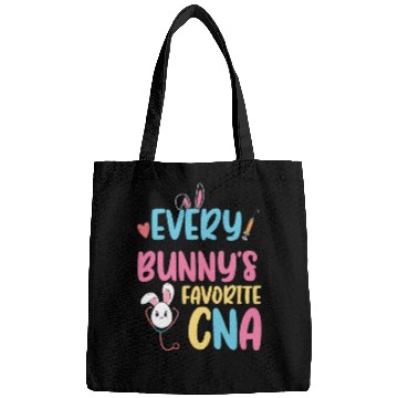 Discover every bunny favorite cna funny easter Bags