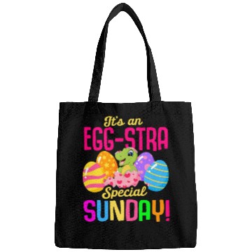 Discover Easter T-rex Dinosaur Rabbit Easter Bunny Holiday Bags