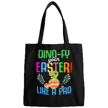 Discover Easter T-rex Dinosaur Rabbit Easter Bunny Holiday Bags