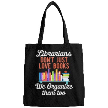 Discover Librarian Bookworm Book Nerd Reading Library Bags