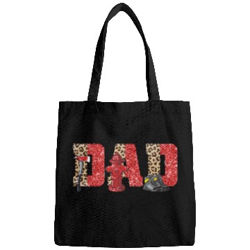 Discover Firefighter Dad Leopard Bags
