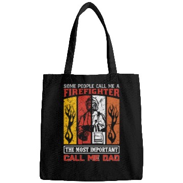 Discover FireFighter Call me Dad Bags