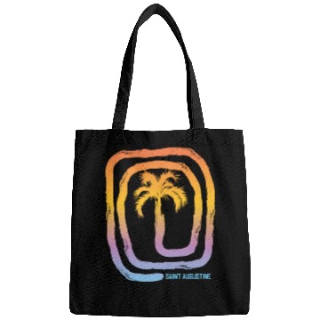 Discover Cool Saint Augustine Florida Palm Tree Souvenir Bags