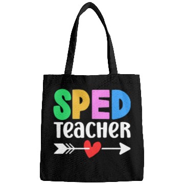 Discover Sped Teacher Special Education Cute Awareness Bags