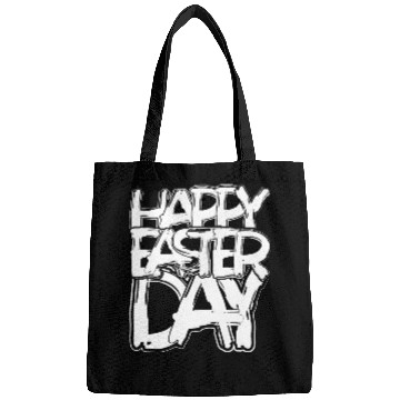 Discover Happy Easter Day White Bags
