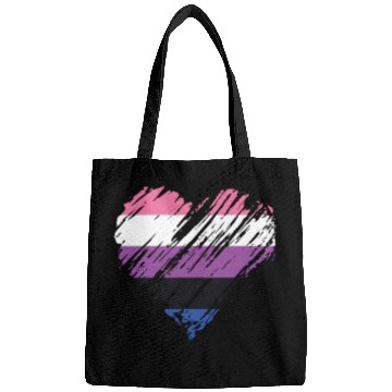 Discover Pride LGBTQ. Statement Bags