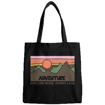 Discover Mountains Nature Adventure Outdoor Bags