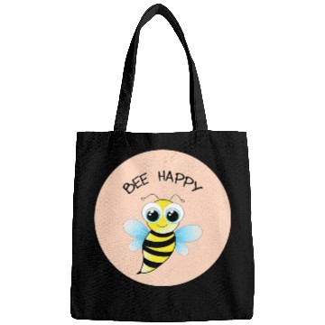 Discover BEE HAPPY - MENTAL HEALTH STICKER Bags