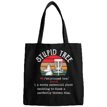 Discover Stupid Tree Disc Golf Funny Frisbee Vintage Disc Bags