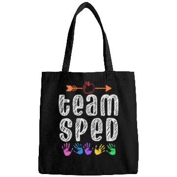 Discover Team Sped Teacher Awareness Special Education Bags