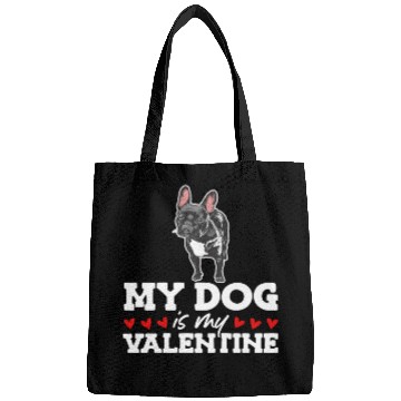 Discover My Dog Is My Valentine Date Cute Doggy Bags