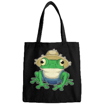 Discover Frog Farmer Hat Bags
