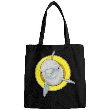 Discover Dolphin Swimming Lifebuoy Bags