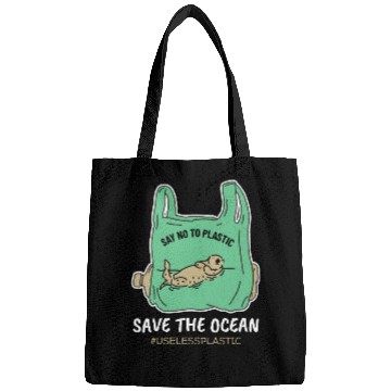 Discover Save The Ocean Seal Save The Earth Environment Bags