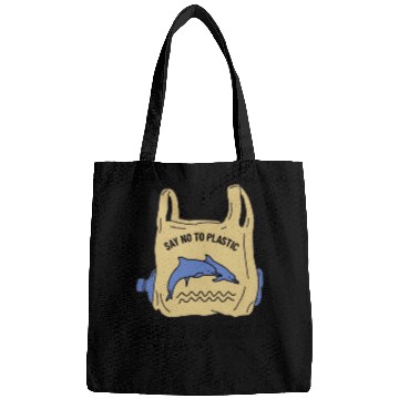 Discover Save The Ocean Dolphins Save The Earth Environment Bags