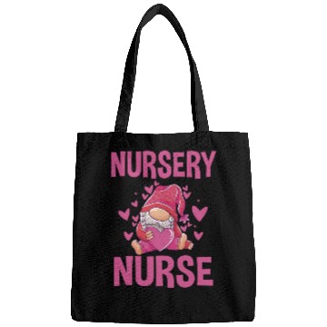 Discover Cute Newborn Nursery Nurse Gnome Bags