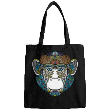 Discover Hipster Monkey Colorful Bags