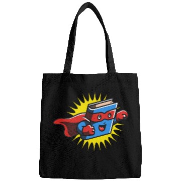 Discover Book Hero Reading Book Lover Comic Book Comics Bags