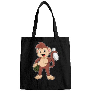 Discover Monkey At Bowling With Bowling Ball Bags