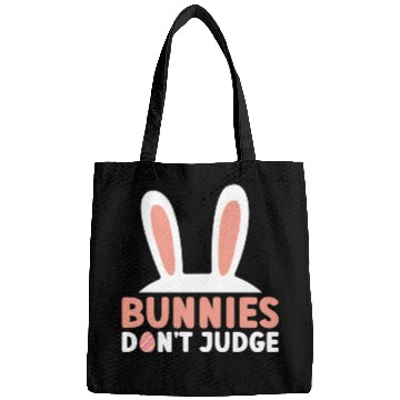 Discover Bunnies Don't Judge - Atheism Easter Bags