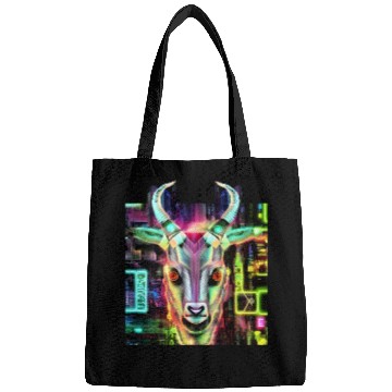 Discover Neon Baphomet Bags