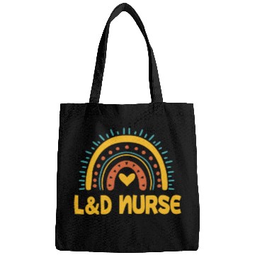 Discover Cute L&D Nurse Rainbow Bags