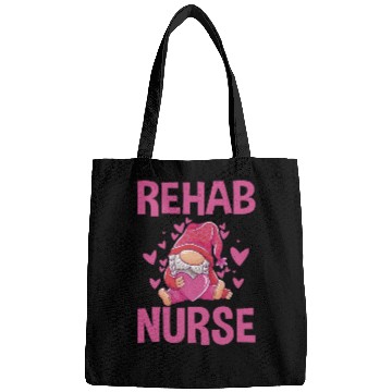 Discover Cute Rehab Nurse Gnome Design Physical Therapy Bags