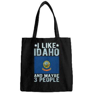 Discover Idaho Flag US State Bags