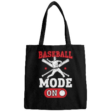 Discover Baseball Mode On Baseball Player Baseball Coach Bags