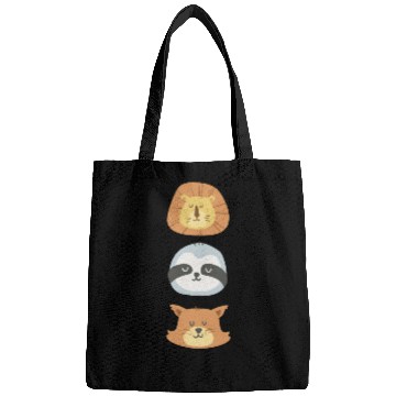 Discover Lion, Sloth and Weasel Bags