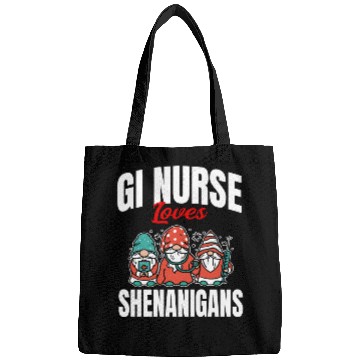 Discover Funny Gi Nurse Loves Shenanigans Irish St. Bags