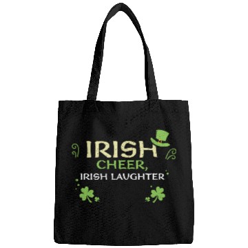 Discover Irish cheer, Irish laughter Bags