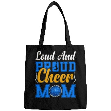 Discover LOUD AND PROUD CHEER MOM Bags