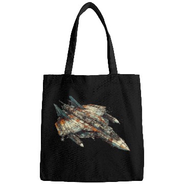 Discover Sci fi FIghter jet Bags
