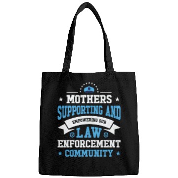 Discover Police Mothers Day Cop Officer Law Enforcement Bags