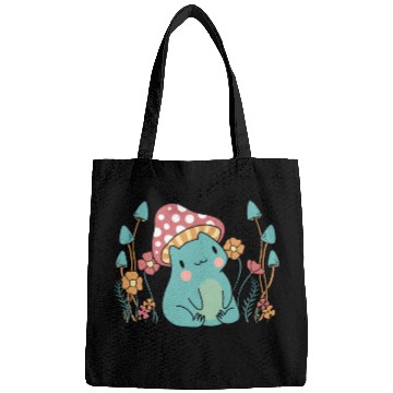 Discover Cottagecore Mushroom Aesthetic Nature Conservation Bags