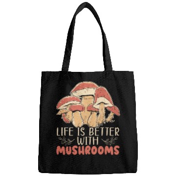 Discover Cottagecore Mushroom Aesthetic Nature Conservation Bags