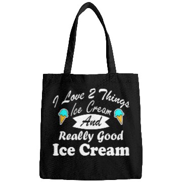 Discover I Love Ice Cream Sweet Design Bags