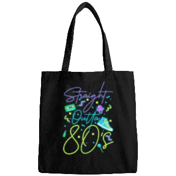 Discover 80S Cool Neon Sign Bags