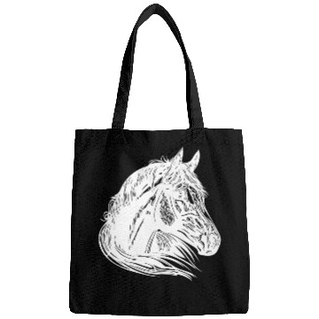 Discover Mares Horse Portrait With Beautiful Mane Bags