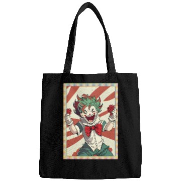 Discover Happy joker card Bags