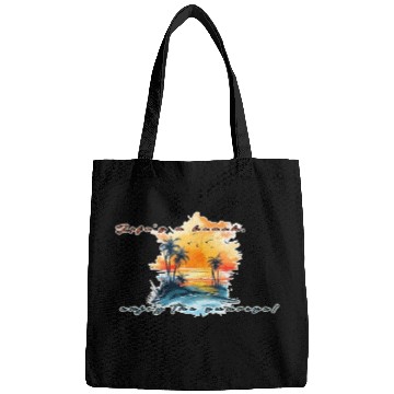 Discover Lifes A Beach Enjoy The Sunrise Bags