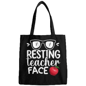 Discover Resting Teacher Face Happy Retirement Plan Bags