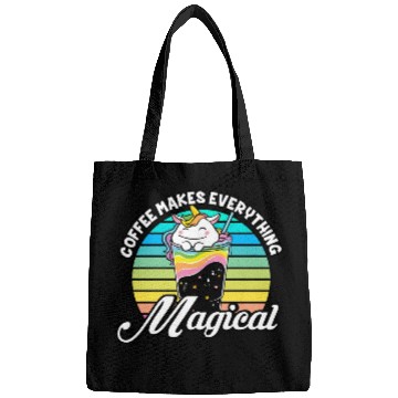 Discover Pink Magical Unicorn Caffeine Coffee Lover Bags