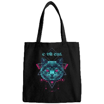 Discover geometric cat Bags