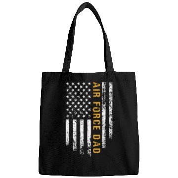 Discover USA Flag Air Force Dad PILOT Bags